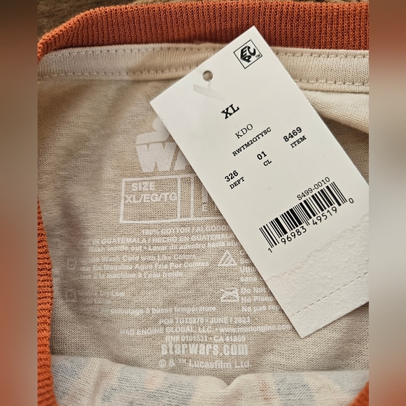 NwT Star Wars tshirt- xl - Picture 5 of 7